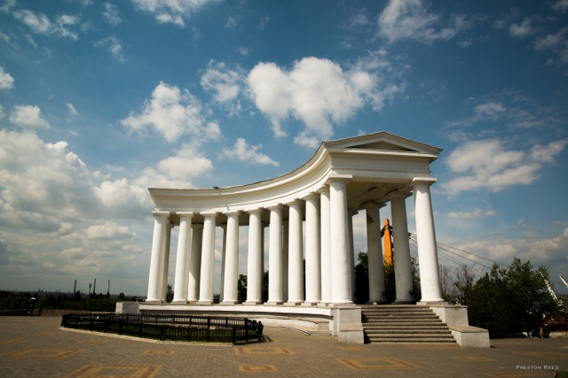 Odessa's iconic classical monument.